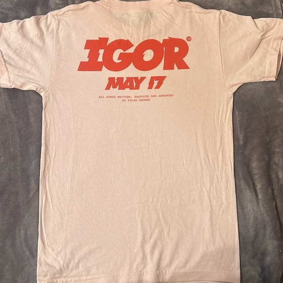 Tyler The Creator Tour Merchandise size small pink and red - Picture 2 of 5